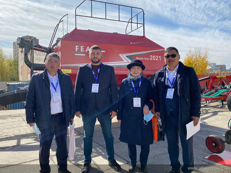 FeatAgro machinery is presented at the SPETSMASH-2021 Exhibition in Mongolia